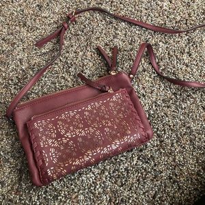 Maroon/plum purse!